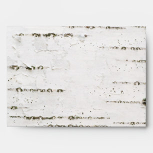 Birch bark envelope