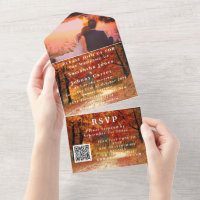 Birch Bark Fall Country Rustic Photo Leaves