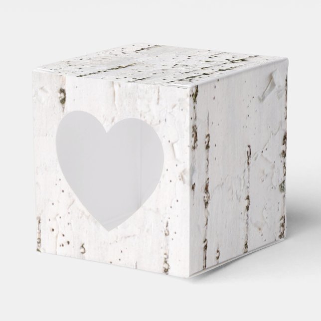 Birch bark favour box (Front Side)