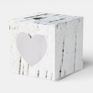 Birch bark favour box
