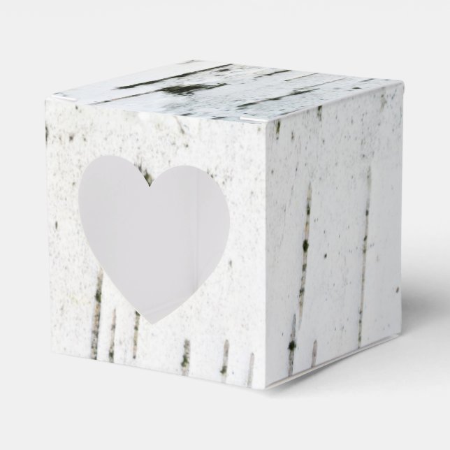 Birch bark favour box (Front Side)