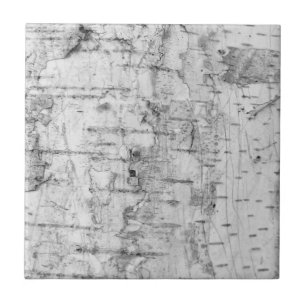 Birch bark pattern ceramic tile