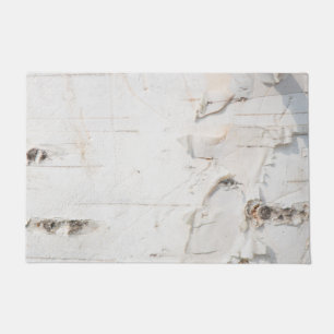 Birch bark pattern doormat