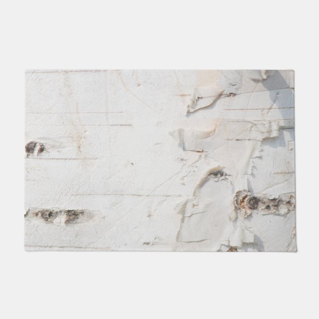 Birch bark pattern doormat (Front)