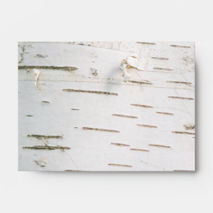 Birch bark pattern envelope