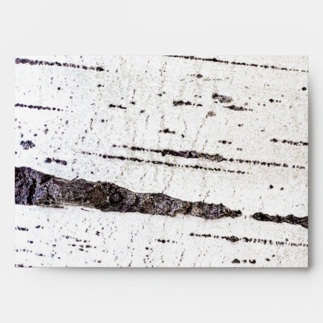 Birch bark pattern envelopes (Front)