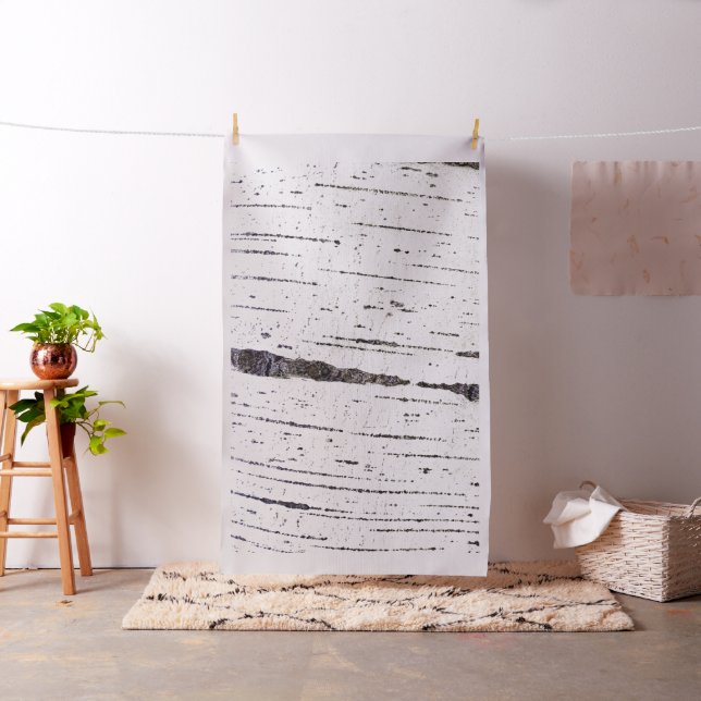 Birch bark pattern fabric (In Situ)