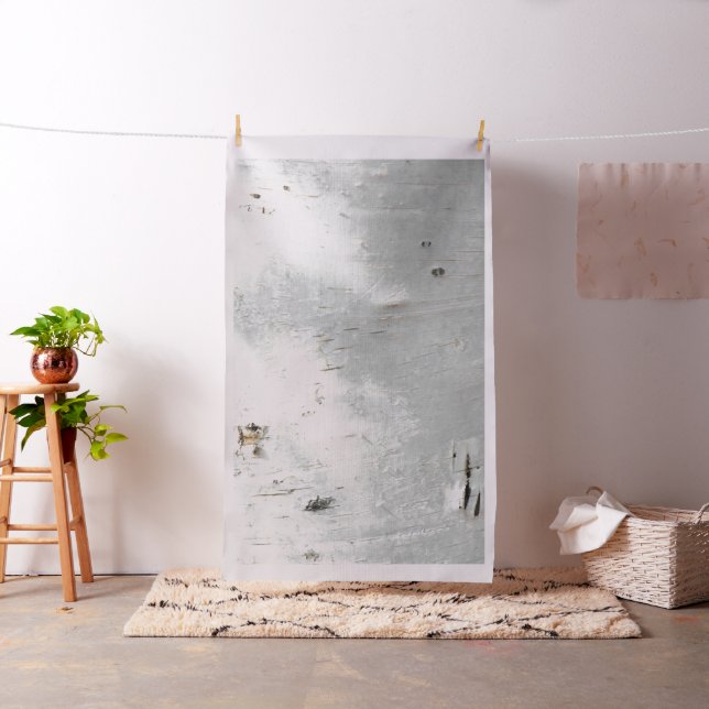 Birch bark pattern fabric (In Situ)
