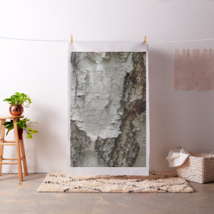 Birch bark pattern fabric