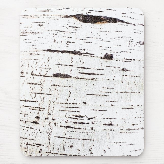 Birch bark pattern mouse pad (Front)