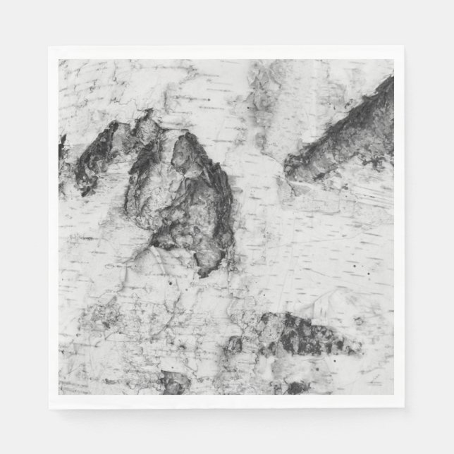 Birch bark pattern napkins (Front)