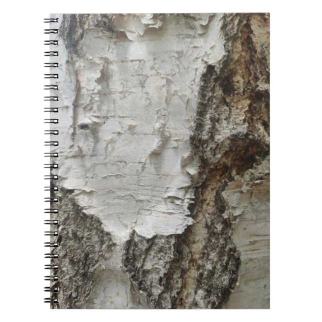 Birch bark pattern notebook (Front)