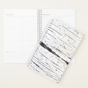 Birch bark pattern planner