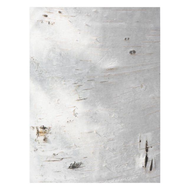 Birch bark pattern tablecloth (Front)