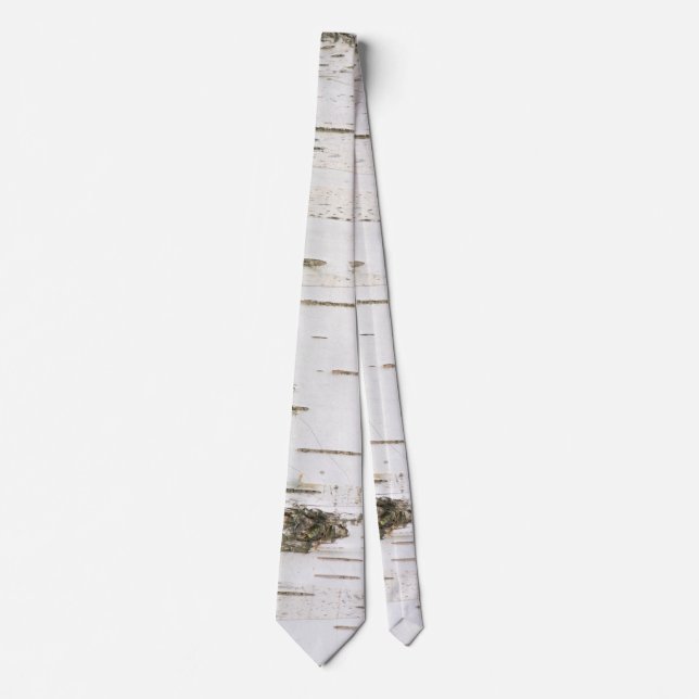 Birch bark pattern tie (Front)
