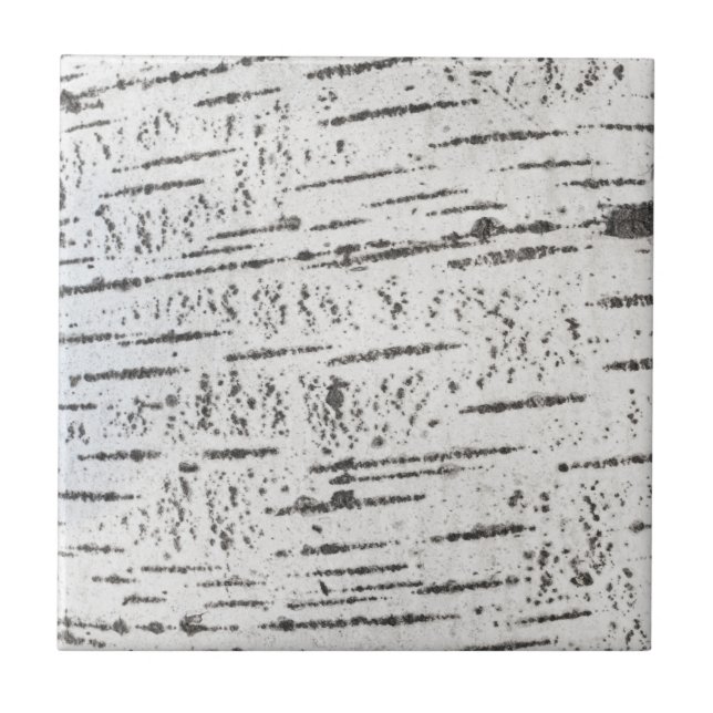 Birch bark pattern tile (Front)