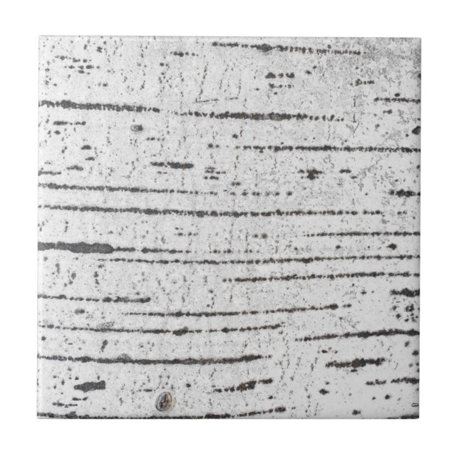 Birch bark pattern tile (Front)