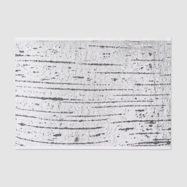 Birch bark pattern tissue paper (Front)