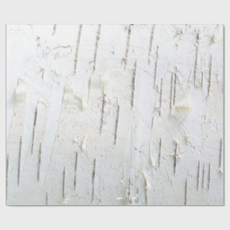 Birch bark pattern wrapping paper