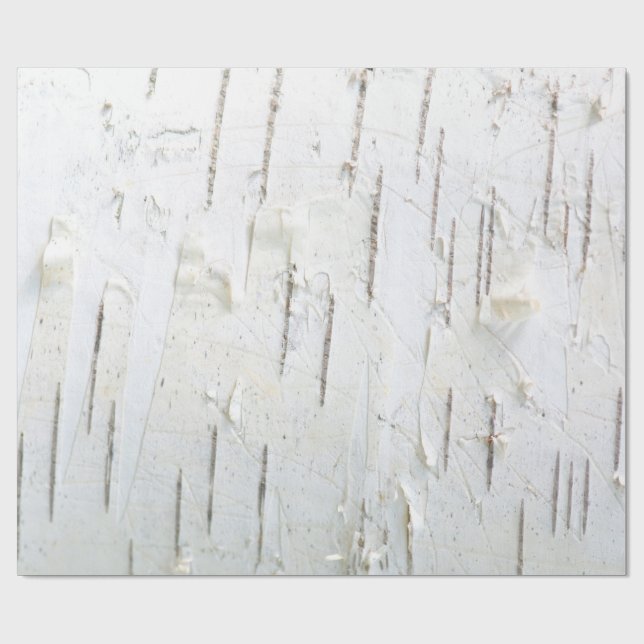Birch bark pattern wrapping paper (Flat)