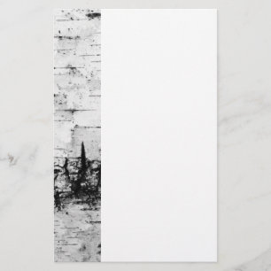 Birch bark stationery