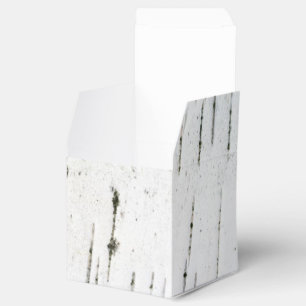 Birch bark texture favour box