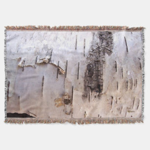 Birch Bark Throw Blanket