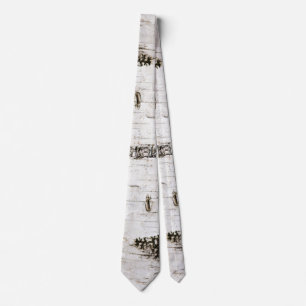 Birch bark tie