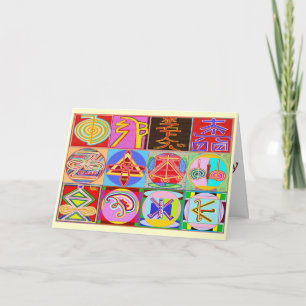 Birch Country Happy Birthday — Reiki Healing Card