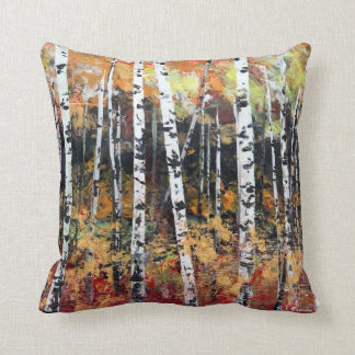 Birch Forest 01 Cushion