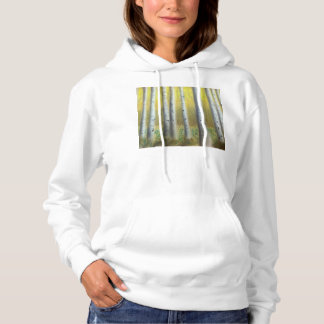 birch forest hoodie