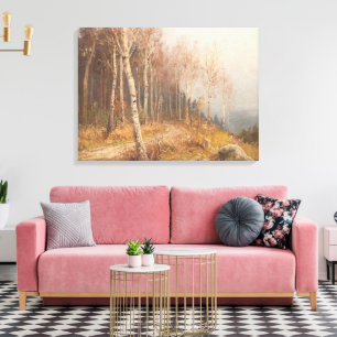 Birch Forest – Hugo Mühlig Canvas Print