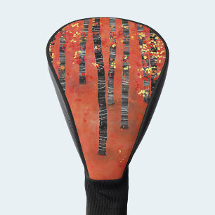 Birch Forest Landscape Golf Head Cover