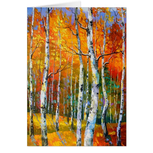 Birch in sunlight (Front)