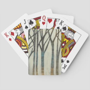 Birch Line I Playing Cards