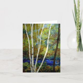 Birch Stream Card