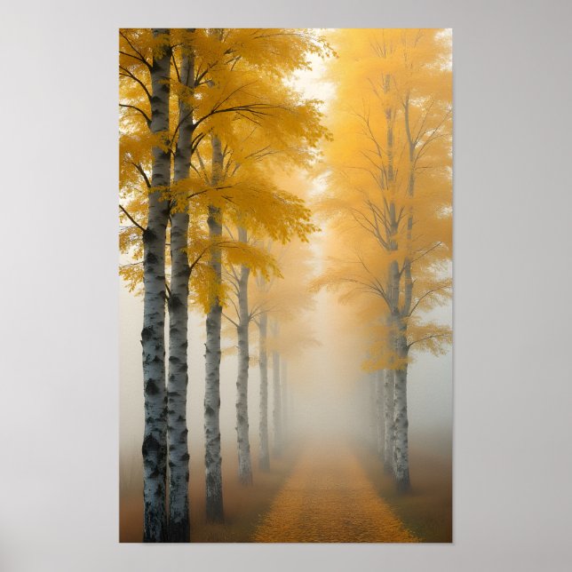 Birch Tree Alley Poster (Front)