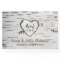 Birch Tree Bark Country Rustic Wedding Guest Book
