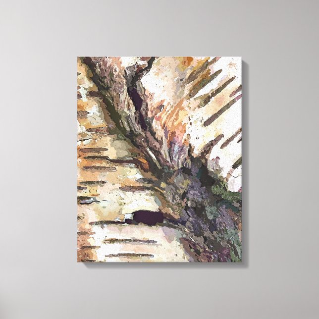 BIRCH TREE CANVAS PRINT (Front)