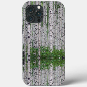 Birch Tree Forest Nature iPhone 13 Pro Max Case