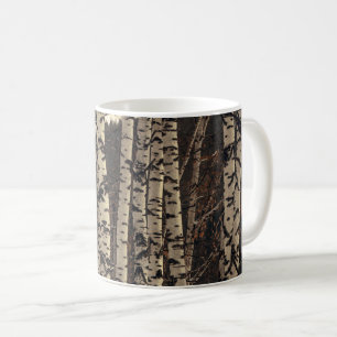 Birch Tree Forest Nature Coffee Mug