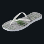Birch Tree Forest Nature Jandals<br><div class="desc">As the birch is a pioneer species this gives it a symbol of rebirth,  new beginnings and growth. It's a sacred tree within the mythology of the Celts and is thought to have very protective influences.</div>