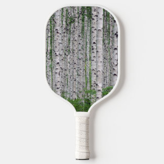 Birch Tree Forest Nature Pickleball Paddle
