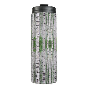 Birch Tree Forest Nature Thermal Tumbler