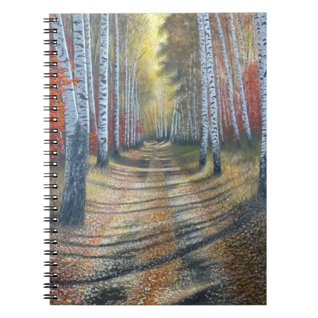 Birch Tree Lane Notebook (Front)