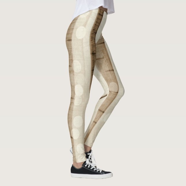 Birch-Tree-Pattern-| Zazzle_Growshop. Leggings (Right)