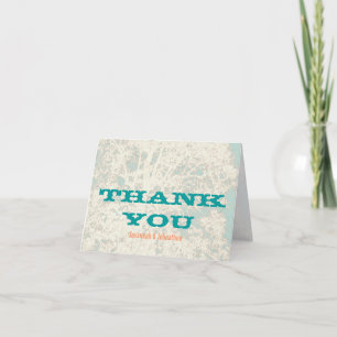 Birch Tree Playbill Fonts Thank You Cards