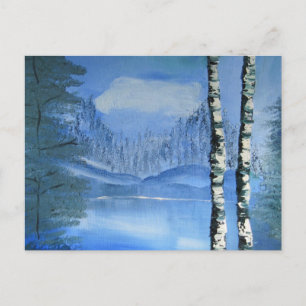 Birch Tree Postcard (horizontal)