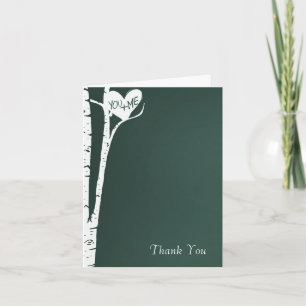 Birch Tree Thank You Card