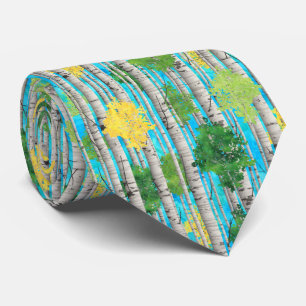 Birch Tree Tie